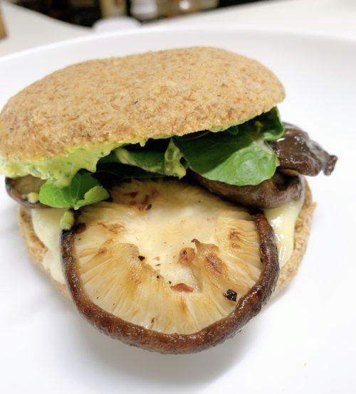 HAMBURGUER VEGETARIANO DE COGUMELOS