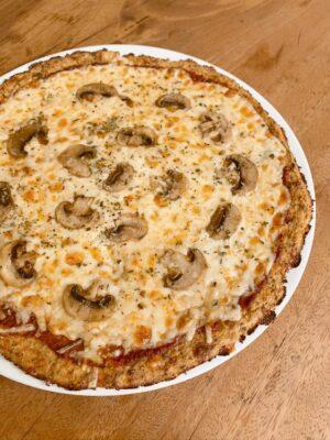 PIZZA DE COUVE FLOR