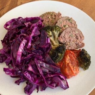 ROCAMBOLE DE CARNE COM LEGUMES