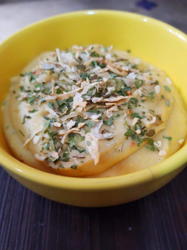 SOPA PROTEICA DE FRANGO COM LEGUMES