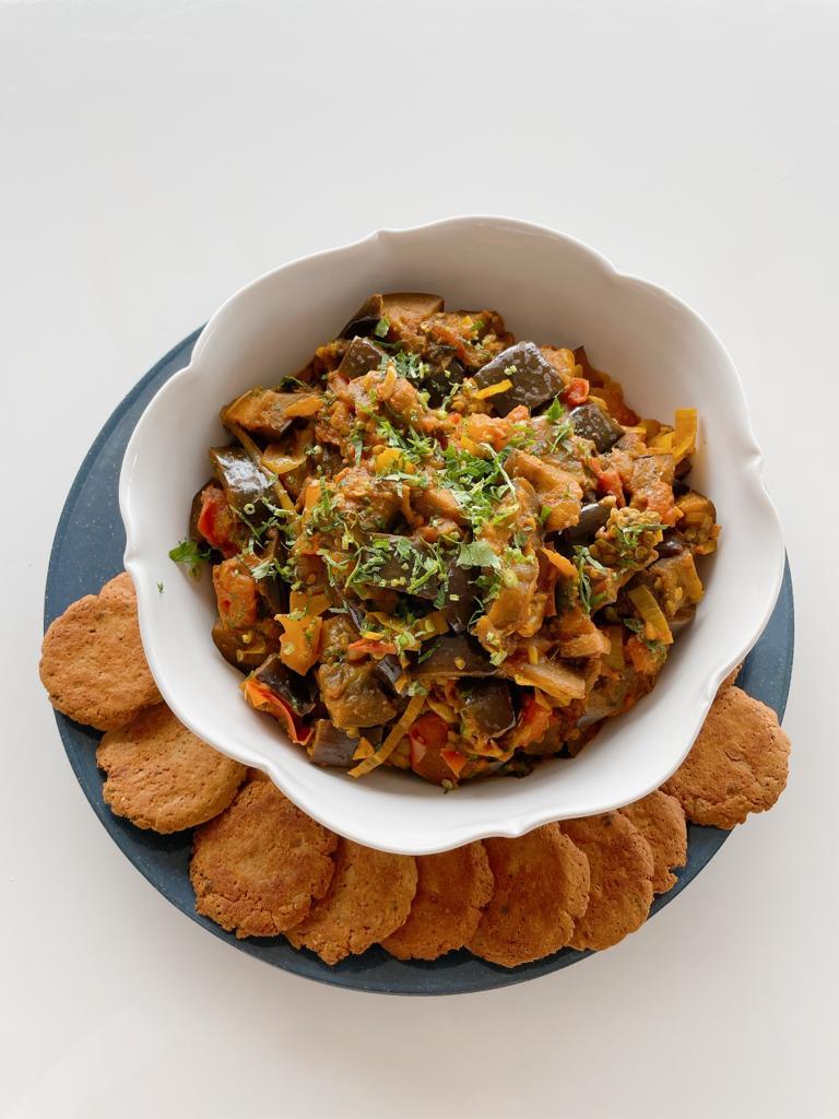 ZAALOUK PASTA DE BERINJELA MARROQUINA